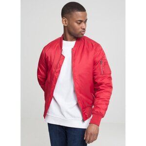 Military Industries By Unsocial Mens Bomber Jacket‎ Black XL Full Zip Nylon